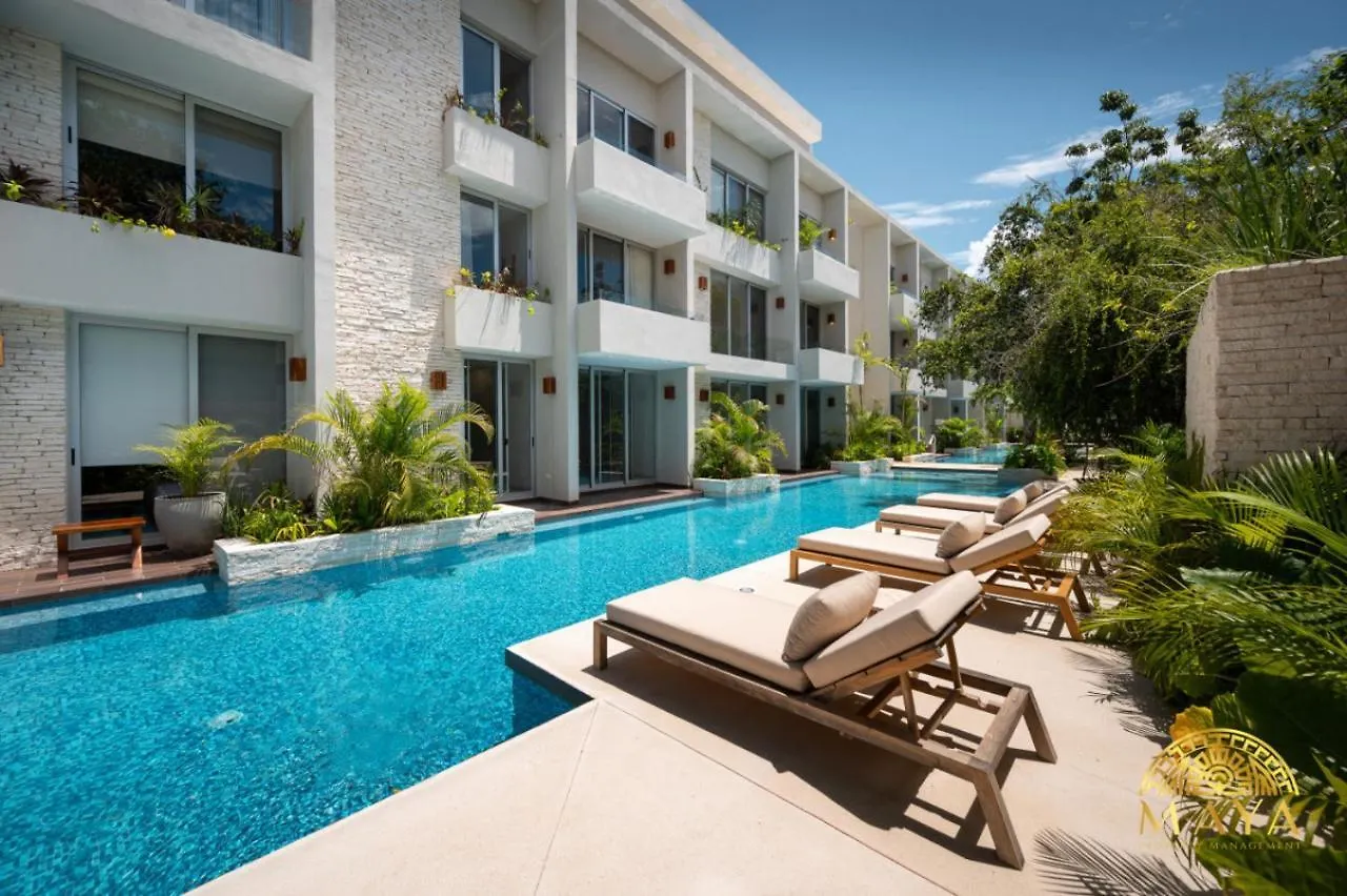 Prázdninový dům Nhoa 209B Lux 1Br Condo Pool View In Aldea Zama Tulum
