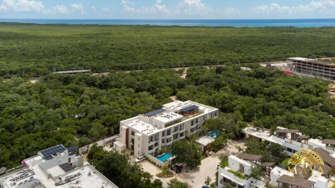 Prázdninový dům Nhoa 209B Lux 1Br Condo Pool View In Aldea Zama Tulum
