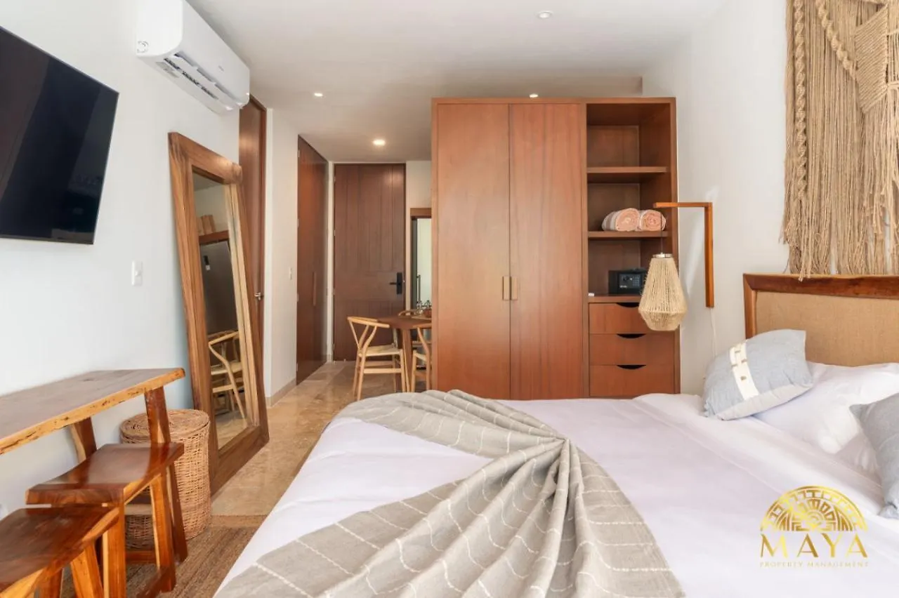 Nhoa 209B Lux 1Br Condo Pool View In Aldea Zama Tulum Holiday home